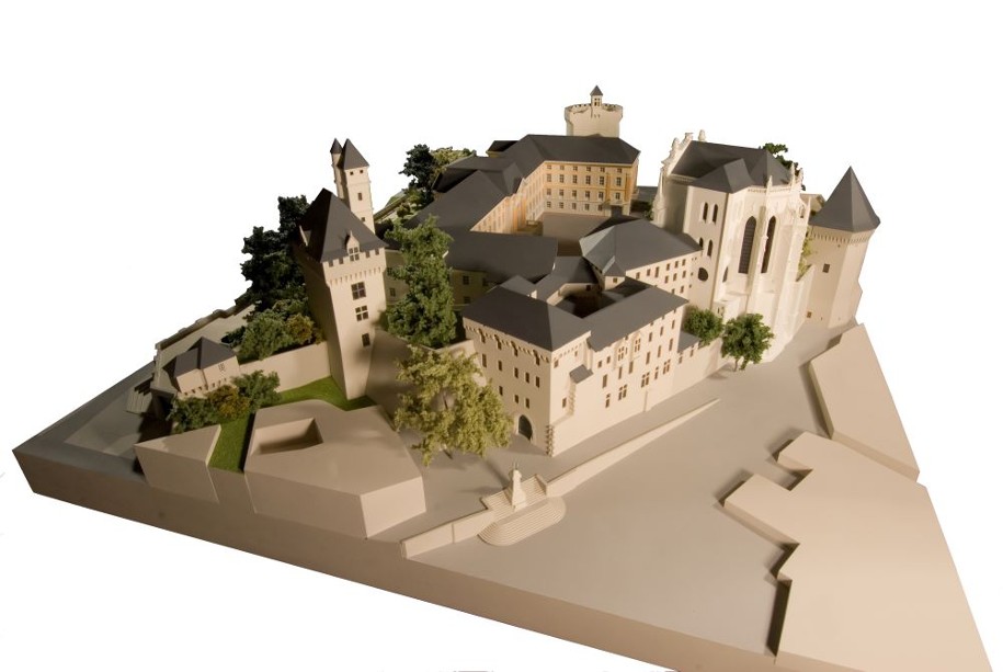 Maquette du Château des ducs de Savoie aujourd'hui