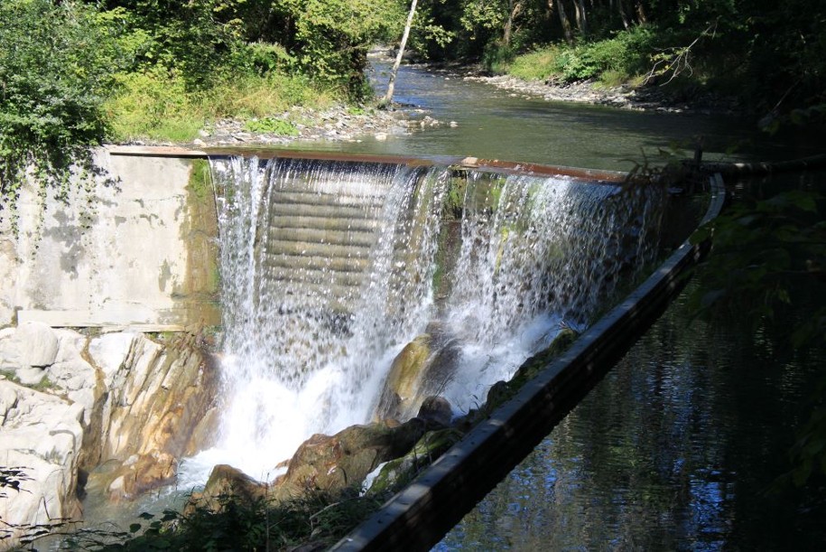 Dérivation du moulin à farine Rey - Flumet