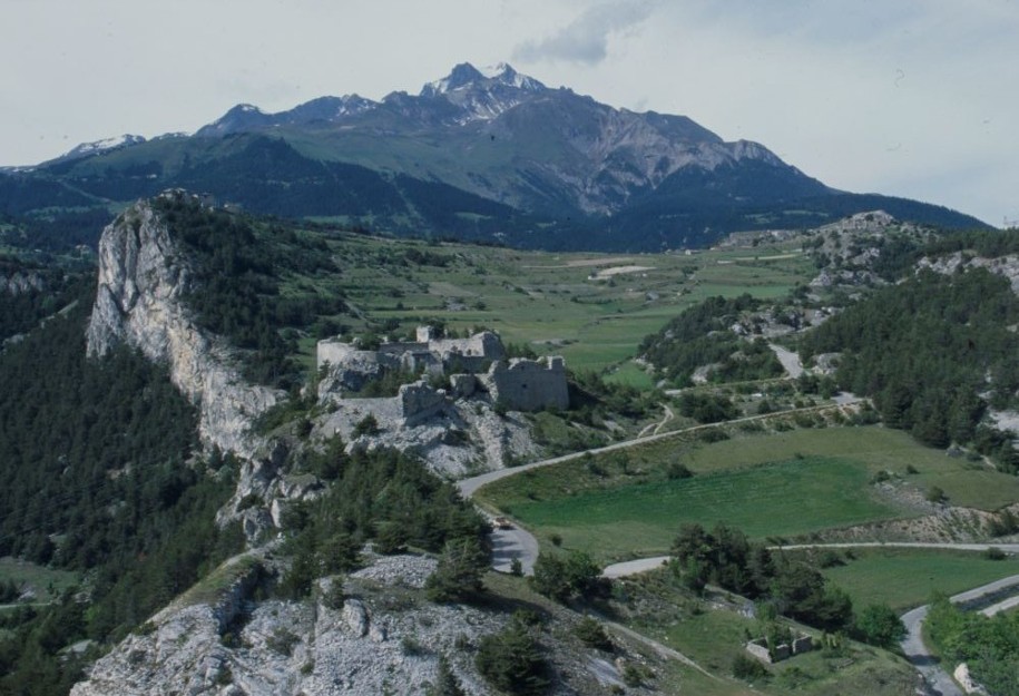 Le fort Charles-Félix protégé par le fort Marie-Christine, © Département de la Savoie