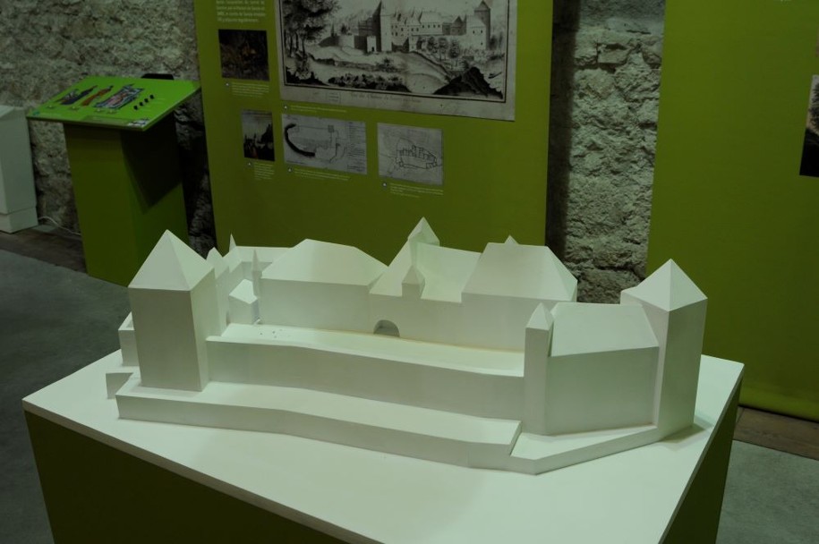 Maquette du château des Ducs de Savoie