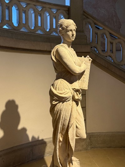 Statue après restauration