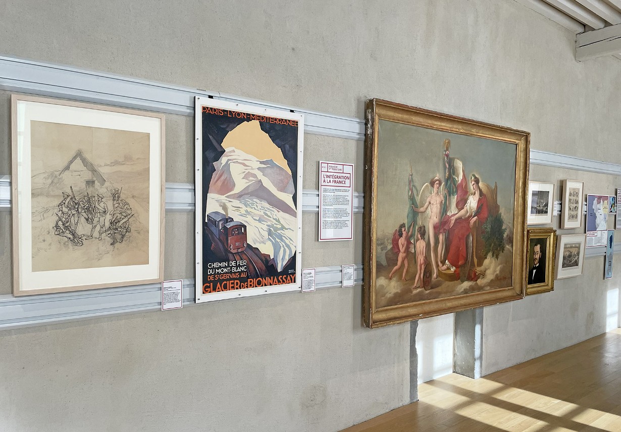 Vue de l'exposition permanente du Musée Savoisien de Chambéry