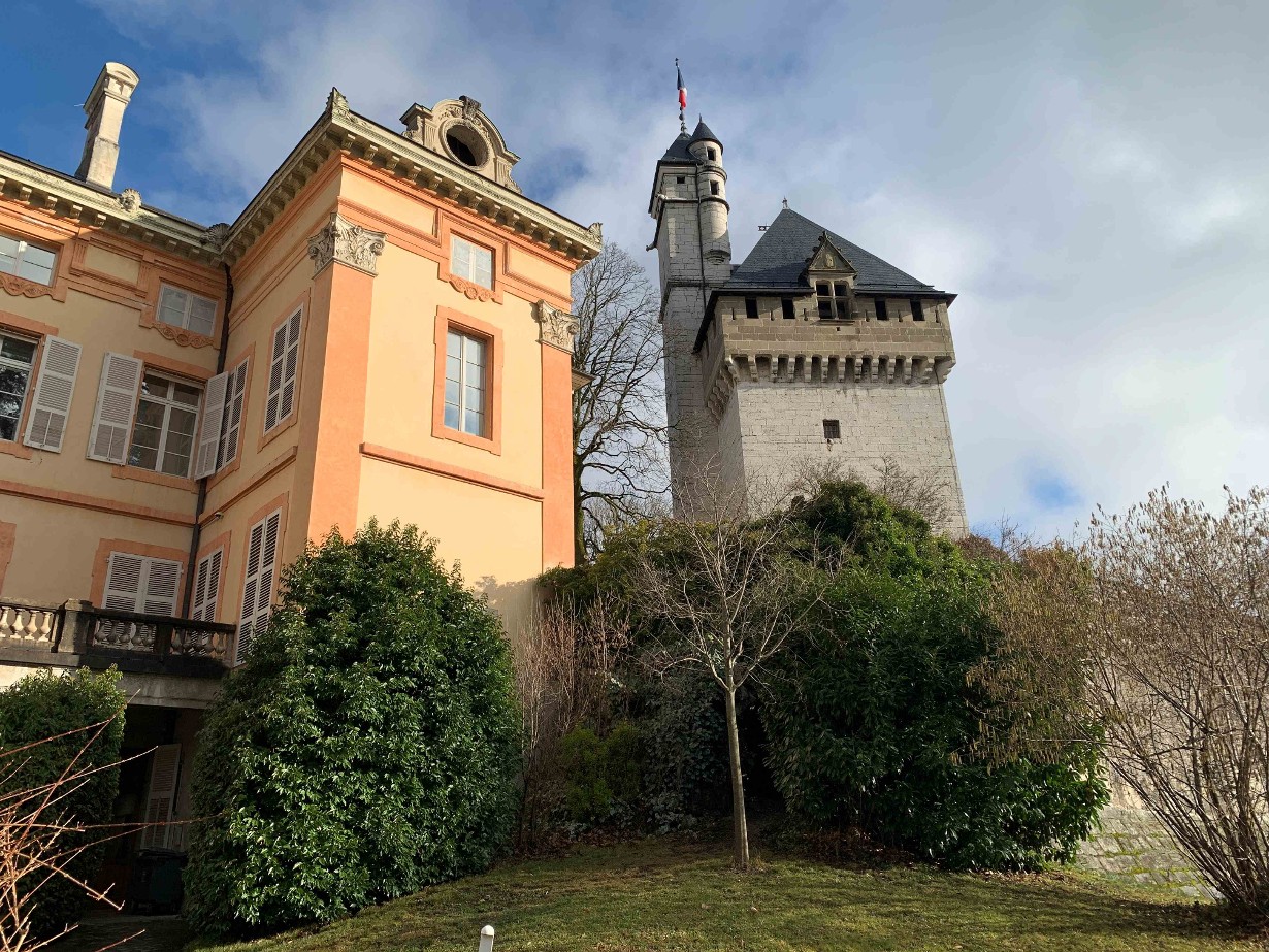 La grotte artificielle du château de Chambéry