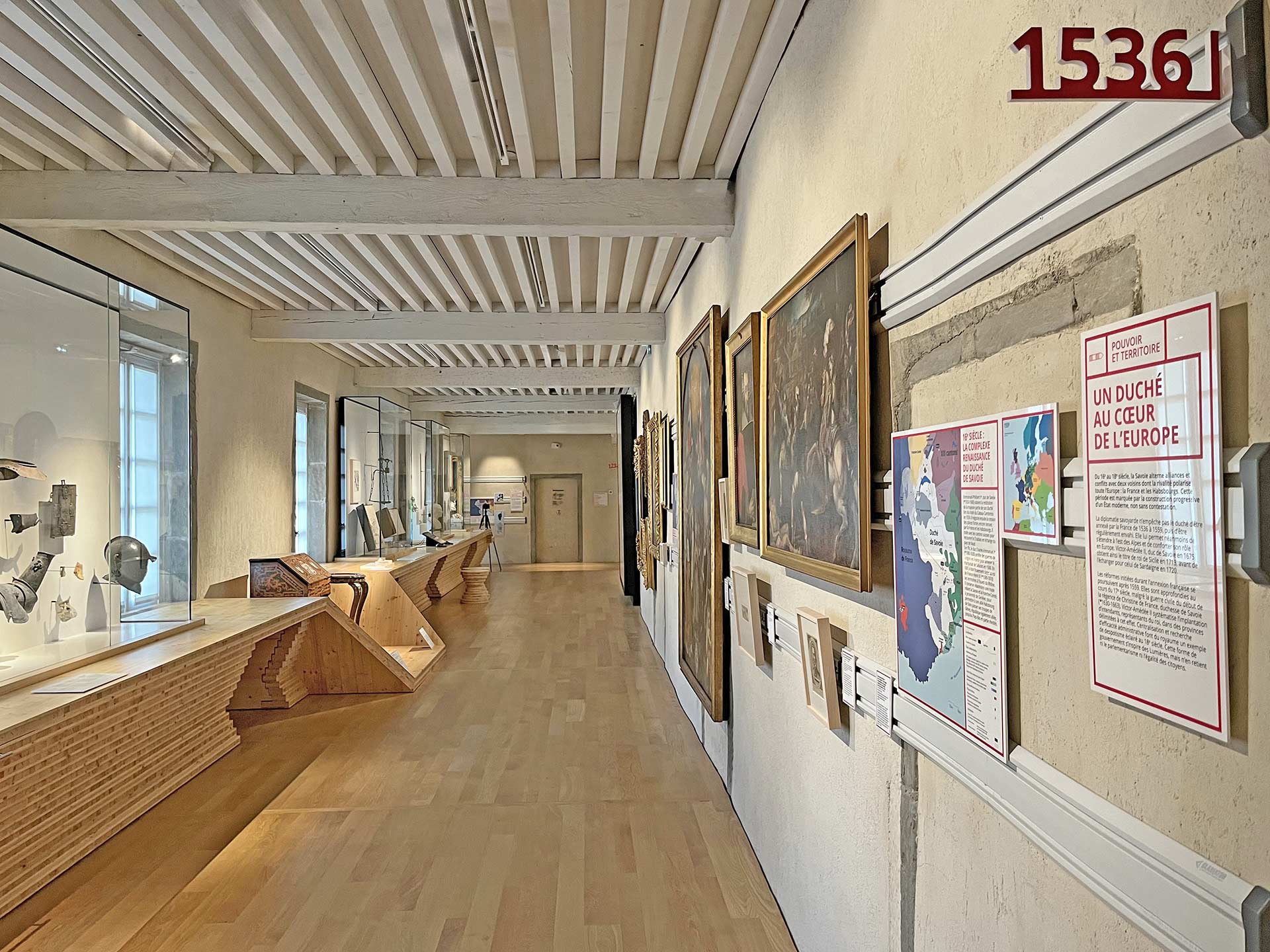 Pouvoir et territoire (1) Musée Savoisien © Solenne Paul - Département de la Savoie