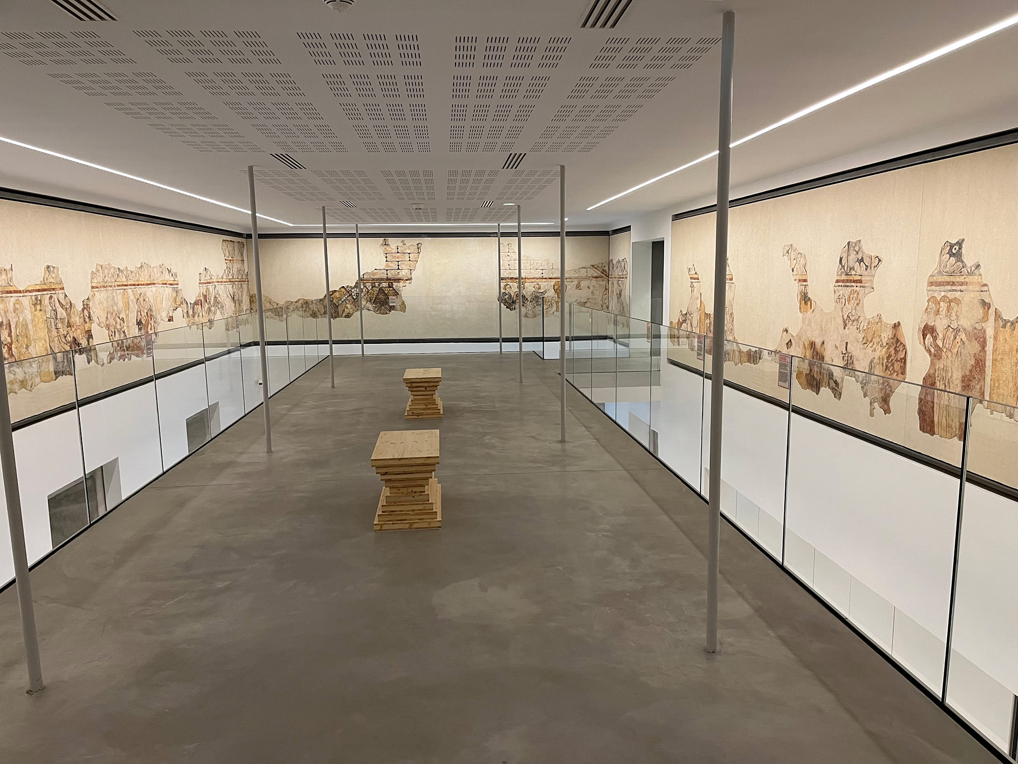 Peintures de Cruet (1) - Musée Savoisien © Solenne Paul - Département de la Savoie