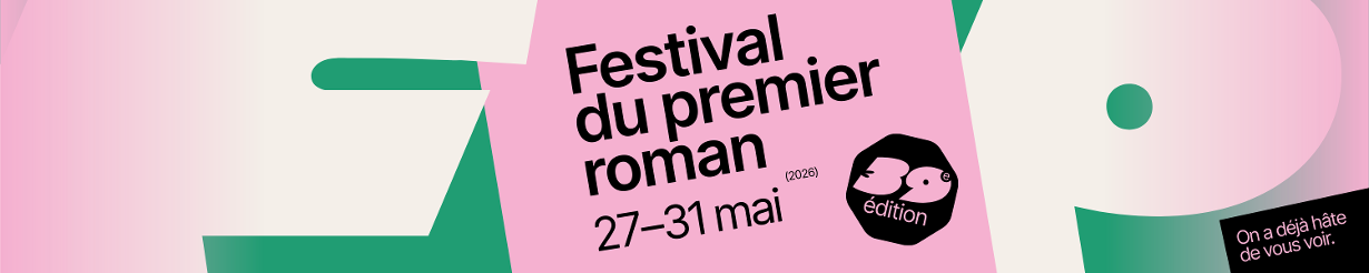 Visuel festival du premier roman à Chambéry