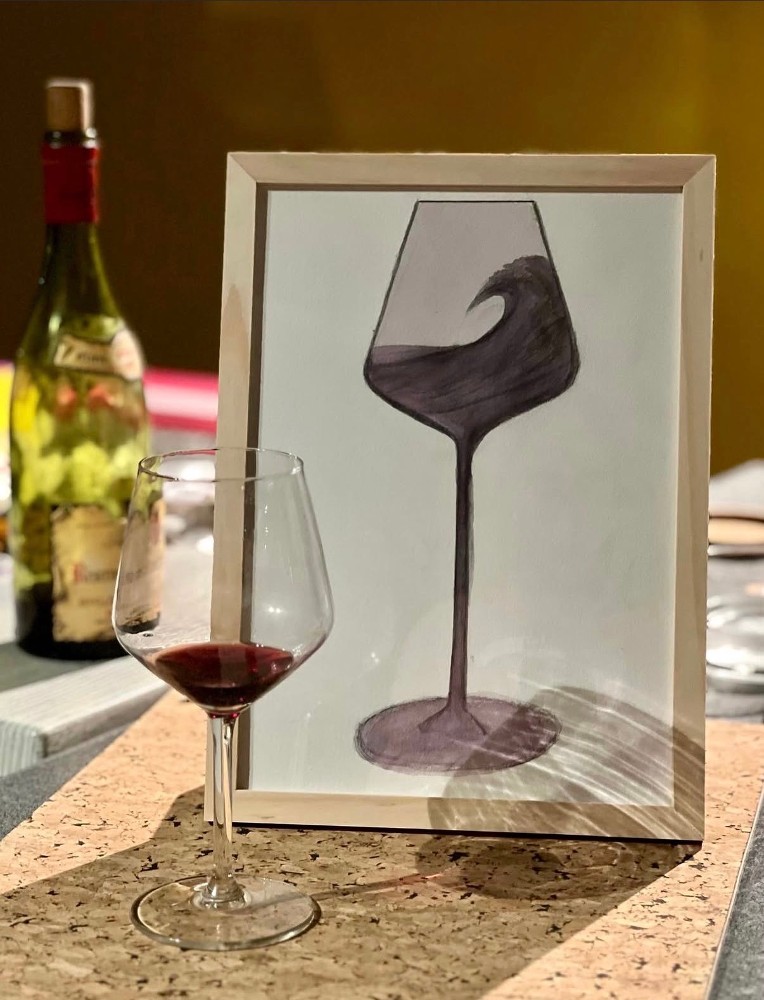 Atelier d'aquarelle… au vin !_Chambéry