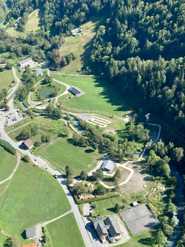 Vue aérienne