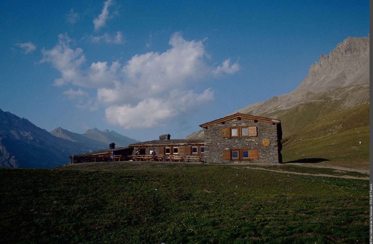 Point-rencontre au refuge du Plan du Lac à Val Cenis-Termignon