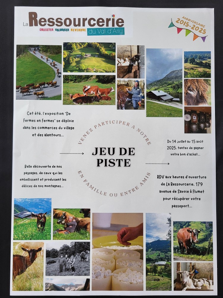 Jeu de piste - La ressourcerie_Flumet
