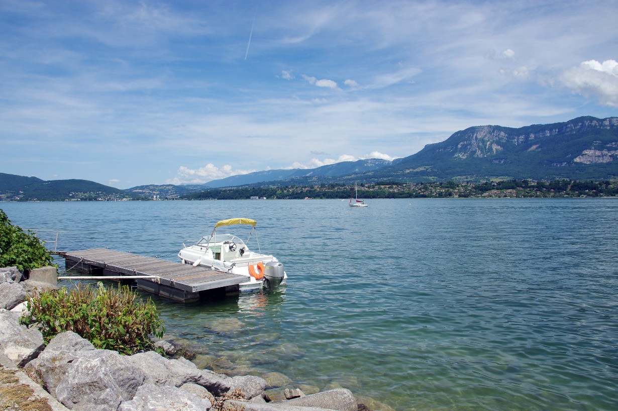 Nautisme sur le lac du Bourget