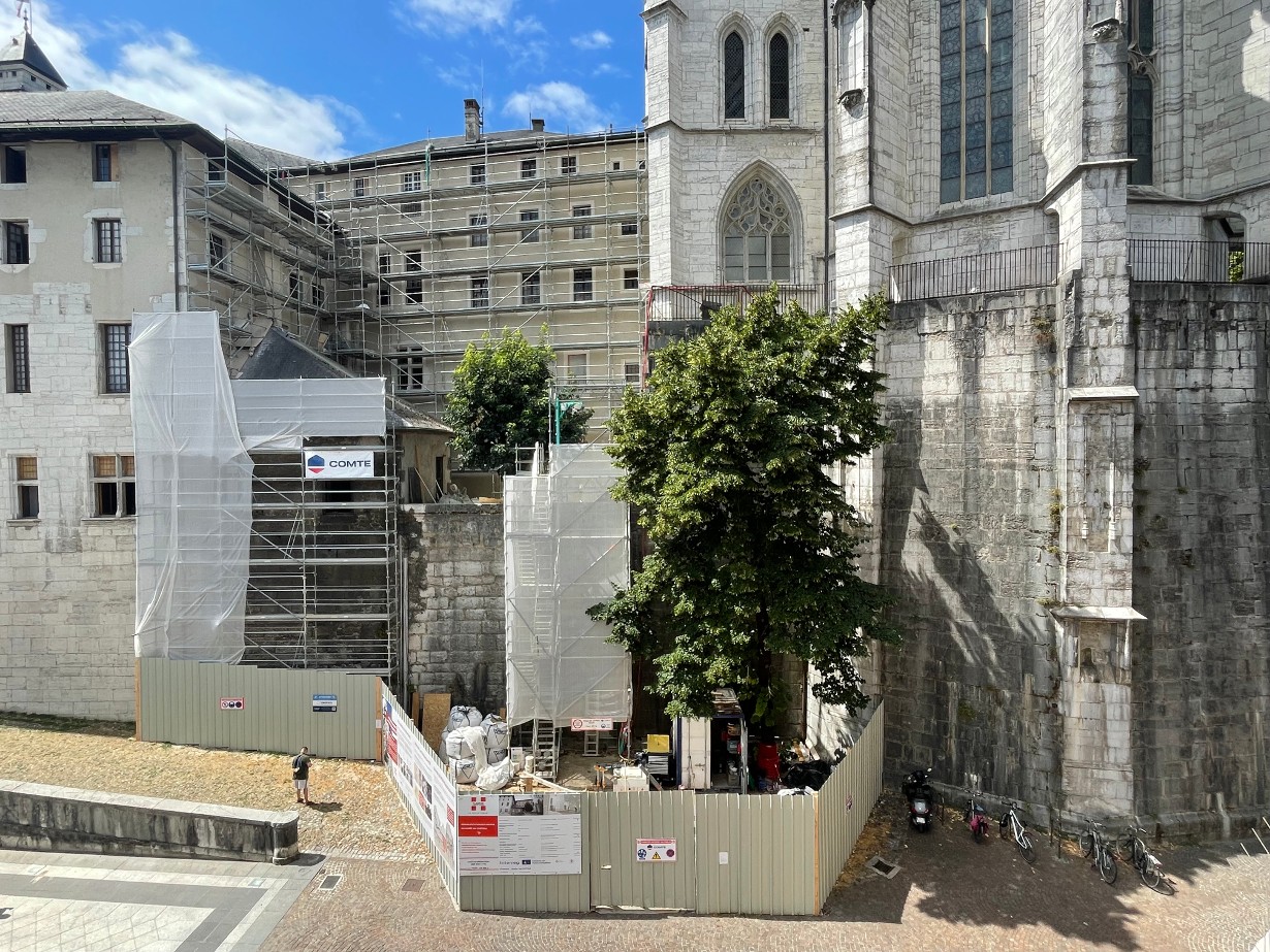 Journées européennes du patrimoine 2026 - Visite du chantier de la Courette du Gouverneur_Chambéry