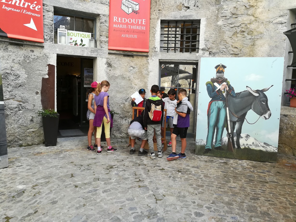 Visite-jeu pour les enfants des forts de l'Esseillon