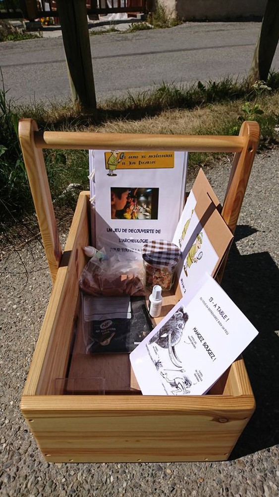 L'atelier-jeu archéologique de Jean Ducaillou_Val-Cenis