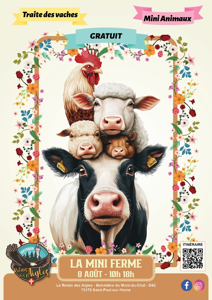 Affiche Mini-Ferme des Animaux