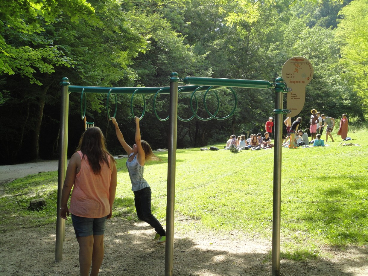 Parcours gymnique