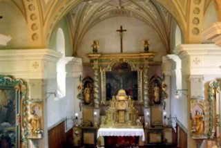 St Oyen, intérieur église - © D.Dereani, Fondation Facim