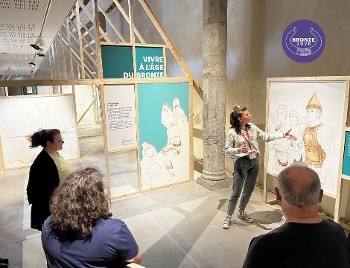 Visite guidée - Dessiner l'archéologie_Chambéry