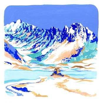 Exposition Hors les murs "Les 5 lacs" de Mona Leu Leu I Rendez-vous Nature en Savoie_Bourg-Saint-Maurice