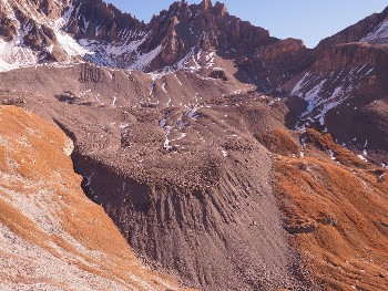 glaciers rocheux  de la Fournache