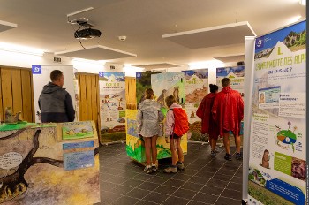 Visite commentée de l'exposition "La tribu des marmottes"_Val-Cenis